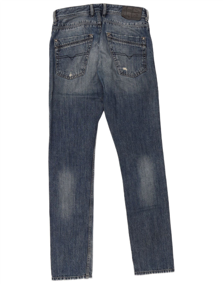 DIESEL Jean Slim Krayver Carrot Homme W29 L32 Bleu Coton