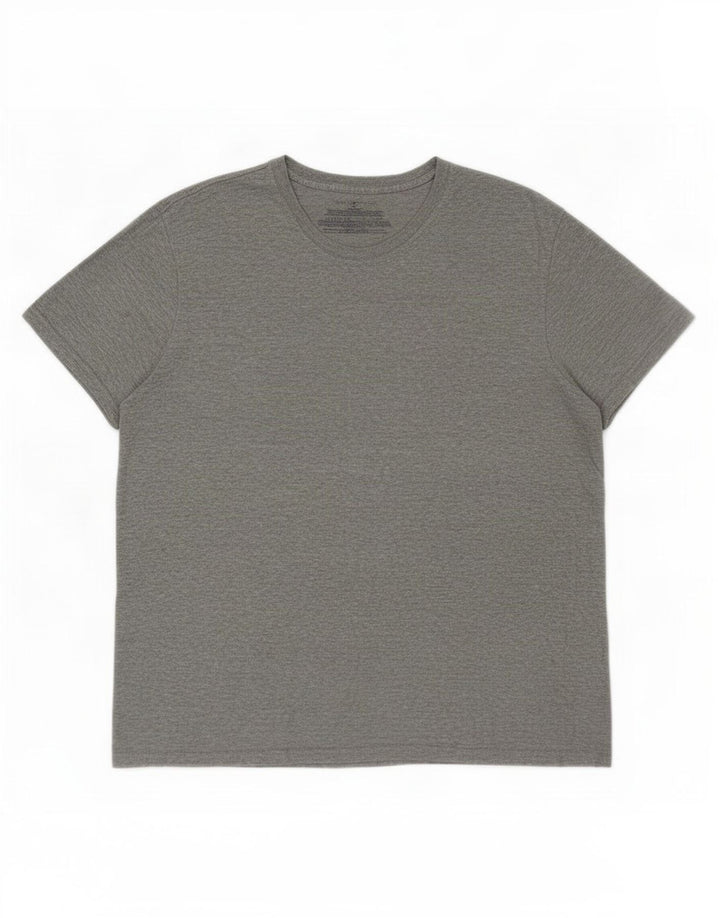 Tommy Hilfiger T-Shirt Homme Gris Moyen Moucheté Coton