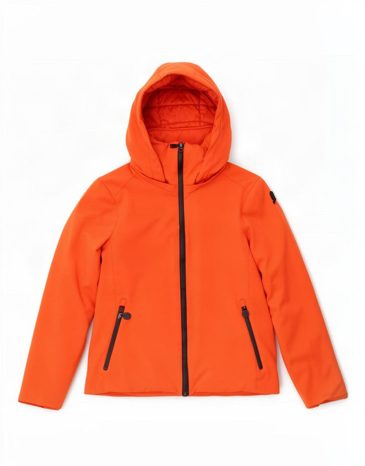 Invicta Veste matelassée à capuche pour femme UK 14 Orange moyen Polyamide