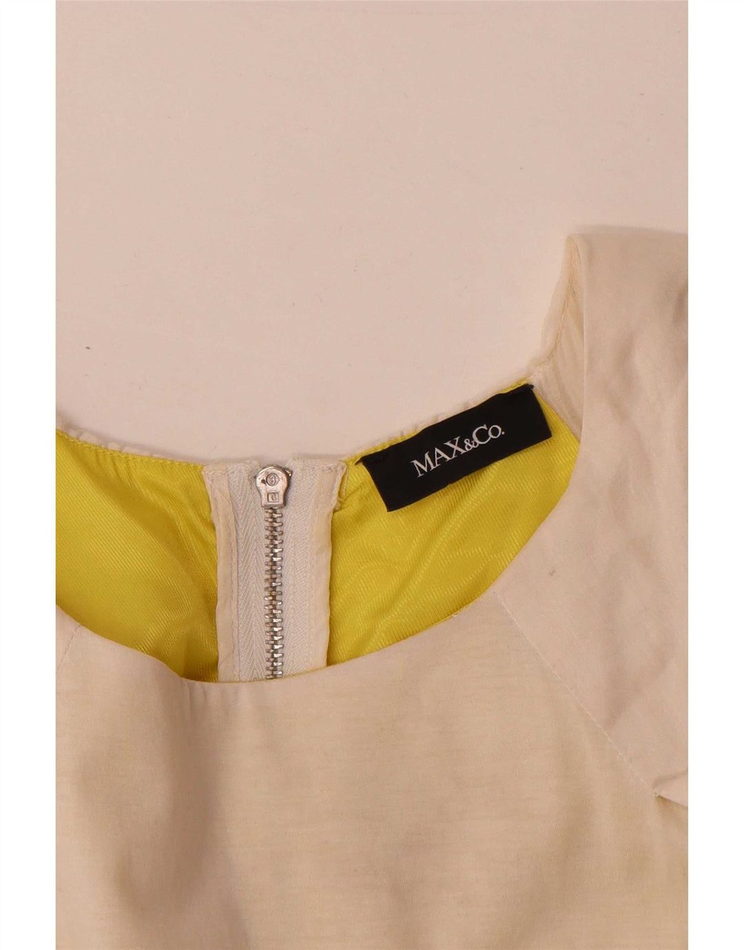 Max&Co. Chemisier Femme UK 12 Medium Off White