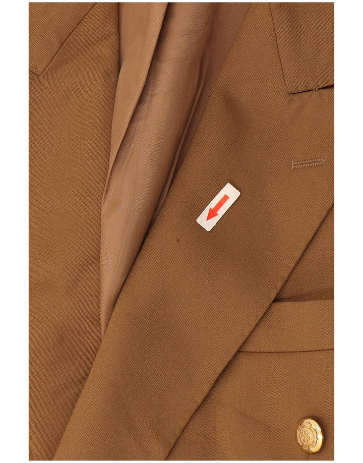 Marks & Spencer Veste blazer double boutonnage pour homme UK 42 Grande laine beige