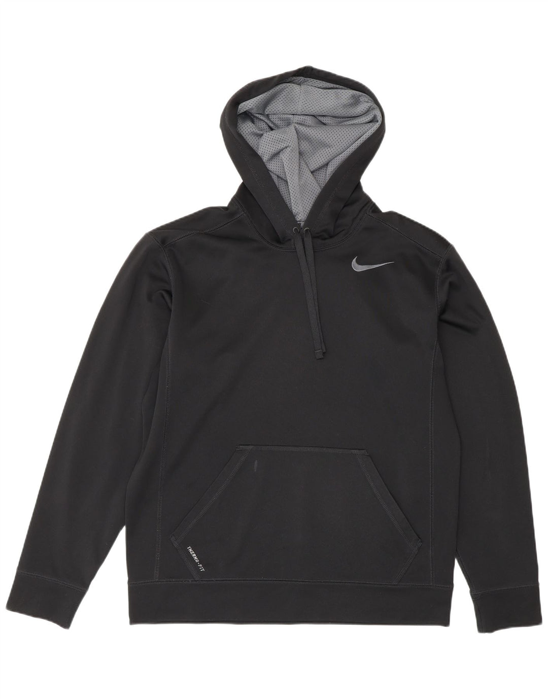 Nike Pull à capuche Therma-Fit pour homme Noir moyen Polyester