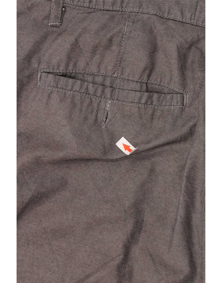 Oakley Short chino coupe classique W34 pour homme, grand coton à pois gris