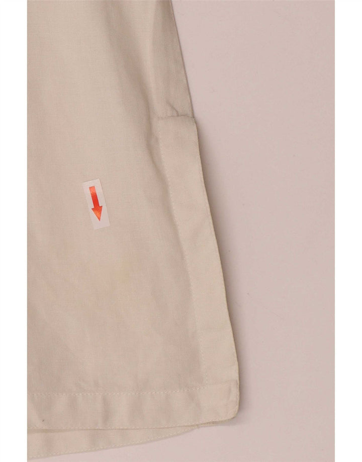 Max Mara Chemisier pour femme UK 14 Large Blanc