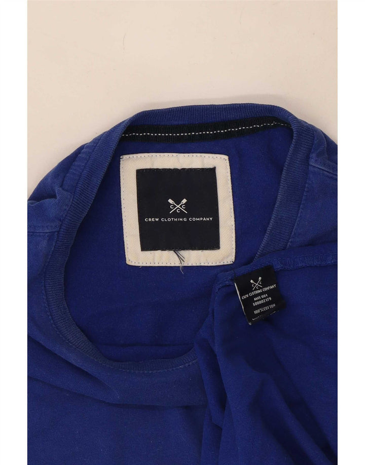 Crew Clothing T-Shirt Homme Bleu Moyen