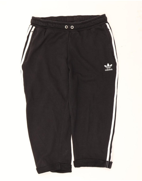 Adidas Pantalon de survêtement Capri pour homme Taille L en coton noir