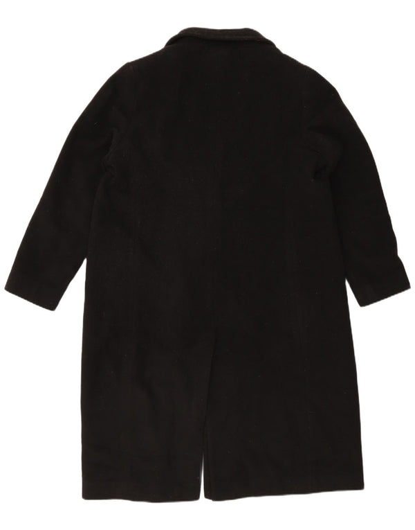 Marks & Spencer Manteau croisé pour femme UK 18 XL Laine noire
