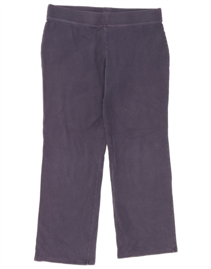 Marks & Spencer Leggings Femme UK 16 Large Bleu Marine Coton