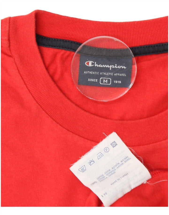 CHAMPION Débardeur Homme Rouge Moyen Coton