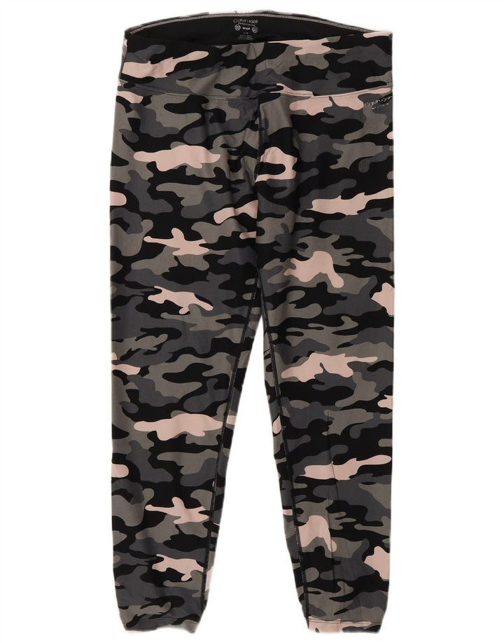 Calvin Klein Legging Performance Femme UK 16 Large Multicolore