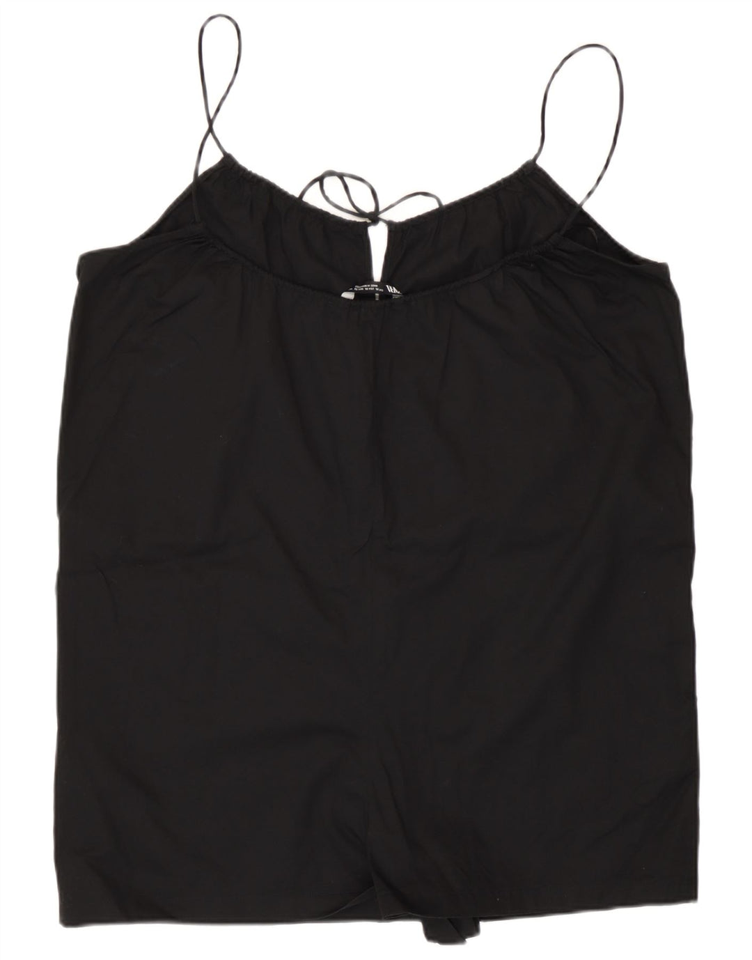 Zara Combishort Femme UK 18 XL Noir