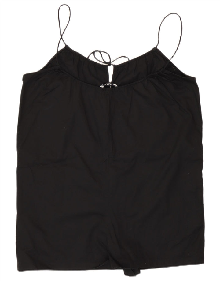 Zara Combishort Femme UK 18 XL Noir
