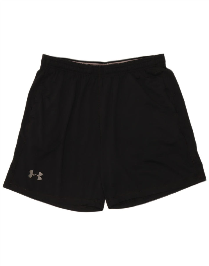 Under Armour Short de Sport Homme XL Noir Polyester