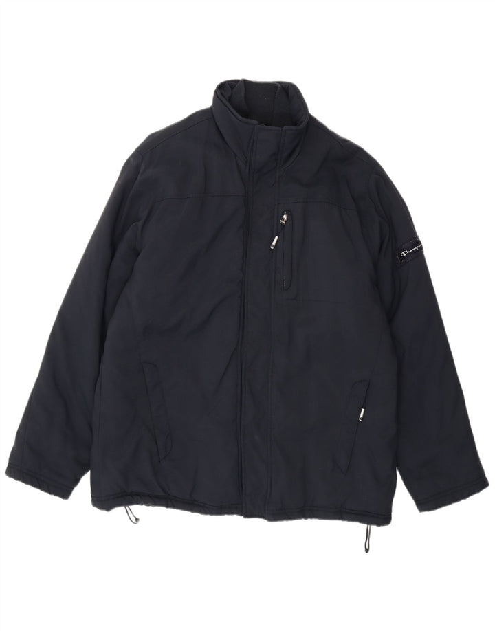 Champion Veste coupe-vent pour homme UK 40 Large Bleu Marine Polyamide