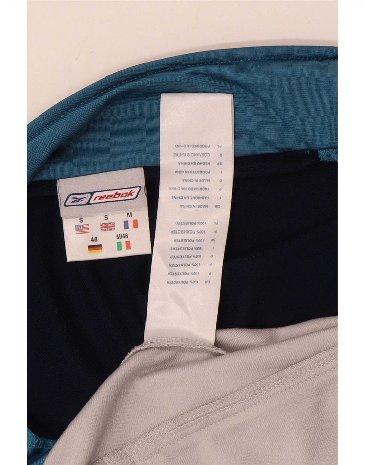 Reebok Veste de Survêtement Coupe Ample Homme Petit Blanc Colorblock