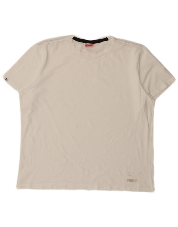 Puma T-Shirt Homme Top XL Blanc
