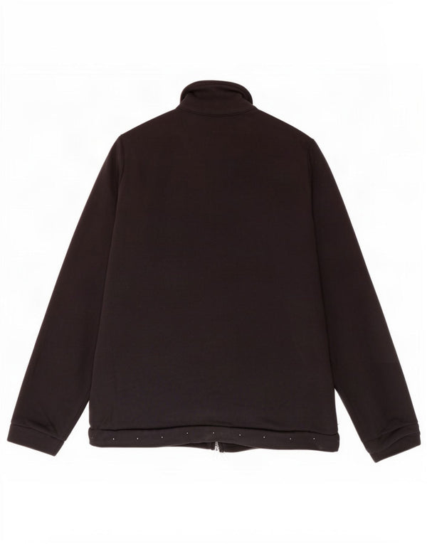 Champion Veste de survêtement Easy Fit pour femme UK 14 Large Noir Coton