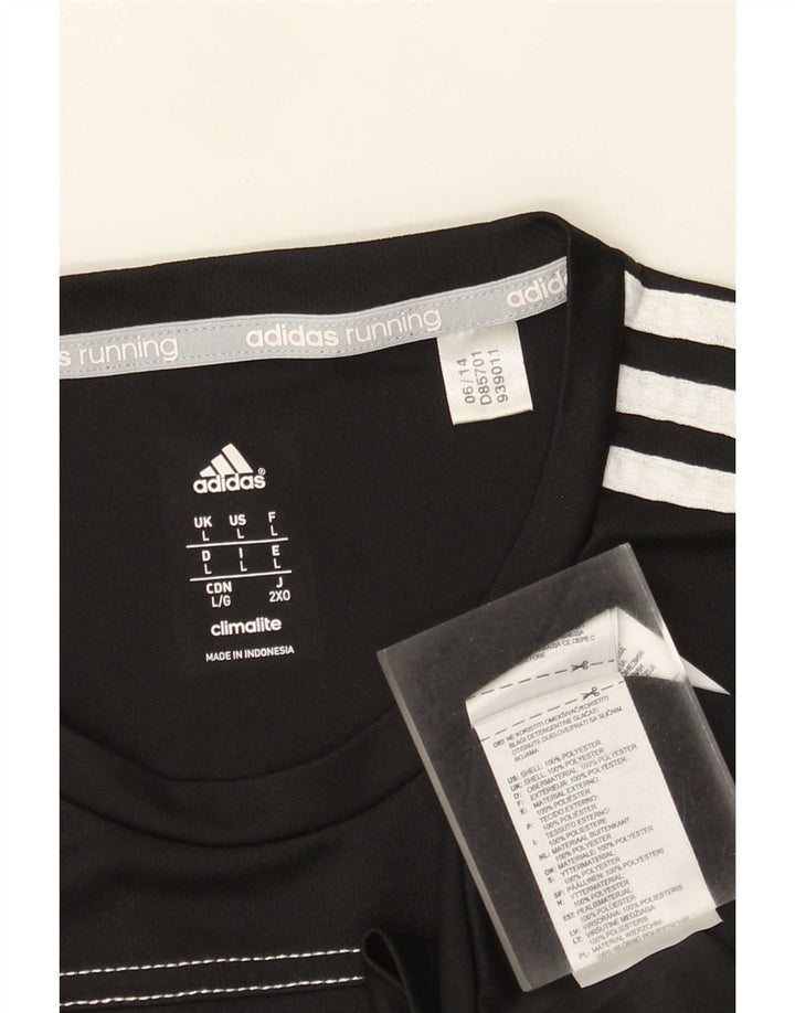 Adidas Hommes Climalite Grand Noir Polyester
