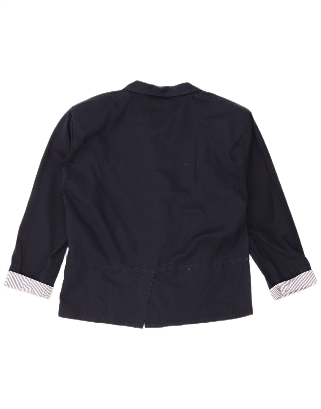 vintage Homme 2 Bouton Blazer Veste UK 38 Bleu Marine Moyen