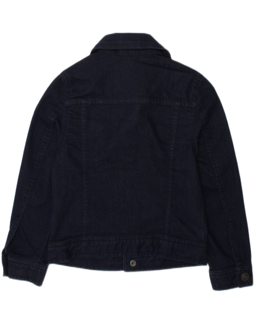 BENETTON Boys Denim Jacket 4-5 Years XS  Navy Blue Cotton Vintage Benetton and Second-Hand Benetton from Messina Hembry 