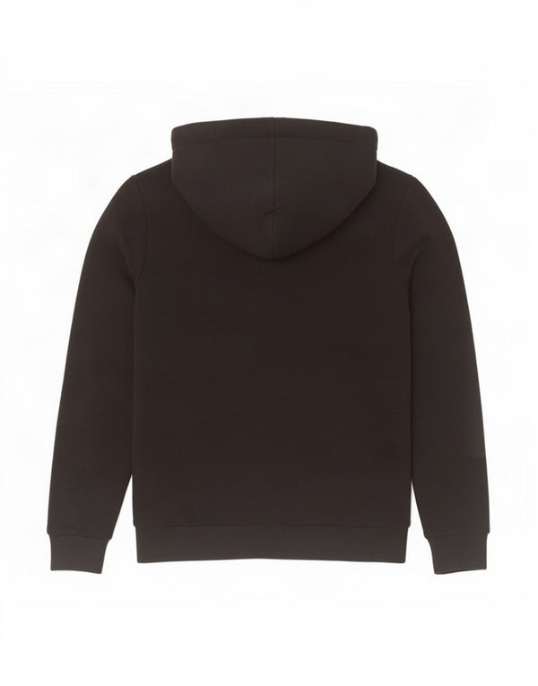 Superdry Pull à capuche graphique pour femme UK 12 Coton noir moyen