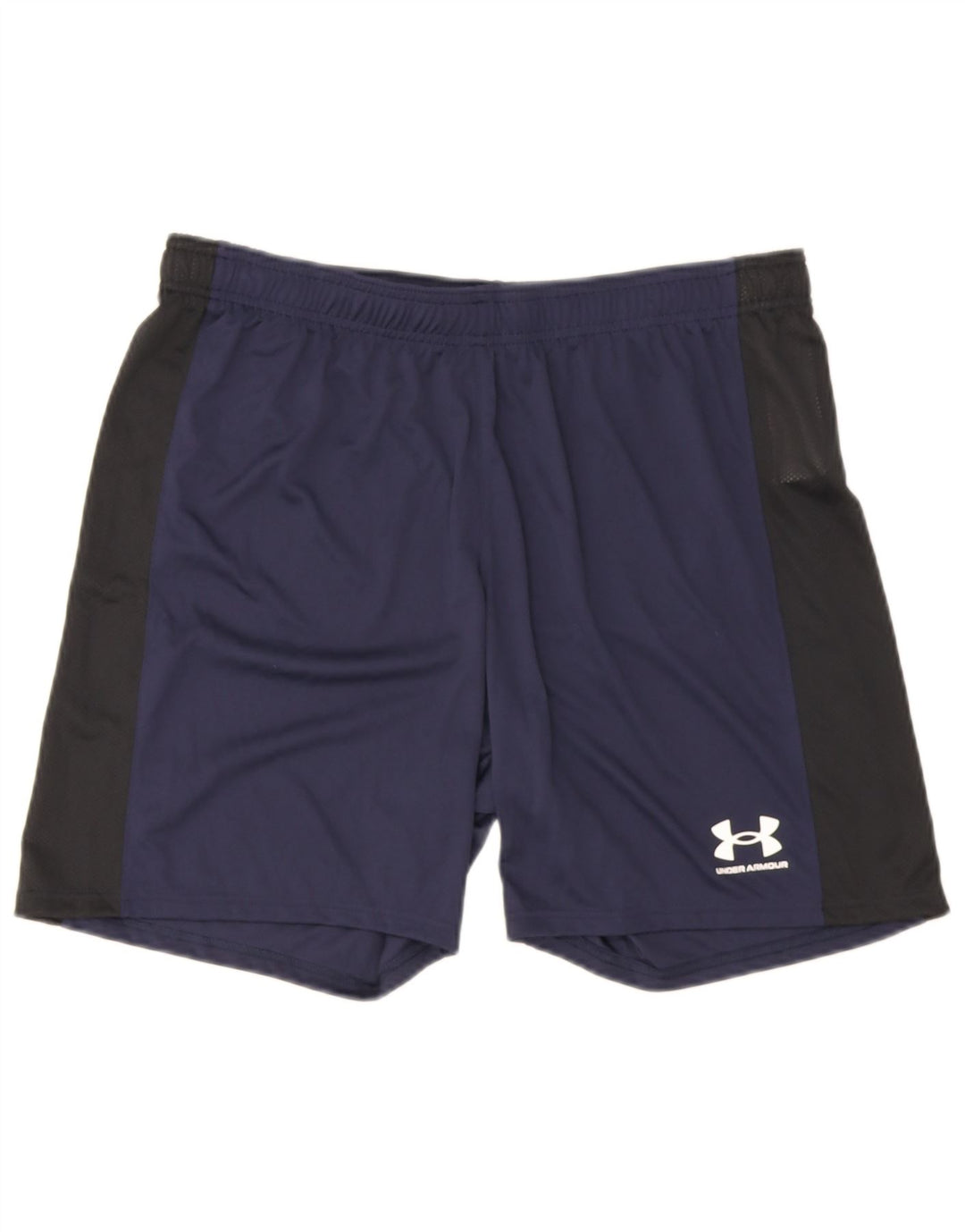 Under Armour Short de Sport Homme XL Bleu Marine Colorblock Polyester