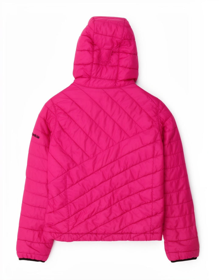 Columbia Veste matelassée à capuche fille 7-8 ans Small Rose Polyester