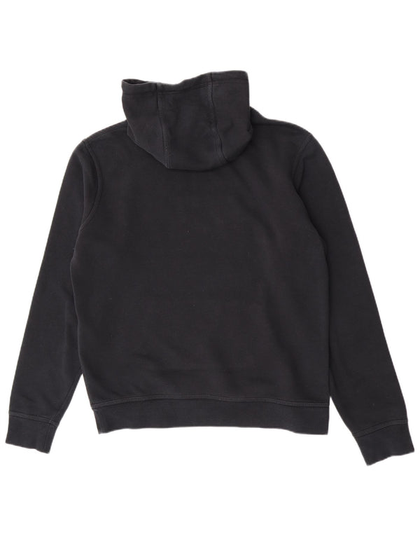 Nike Pull à capuche graphique en coton noir moyen pour homme