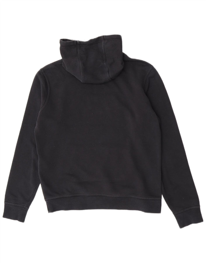 Nike Pull à capuche graphique en coton noir moyen pour homme