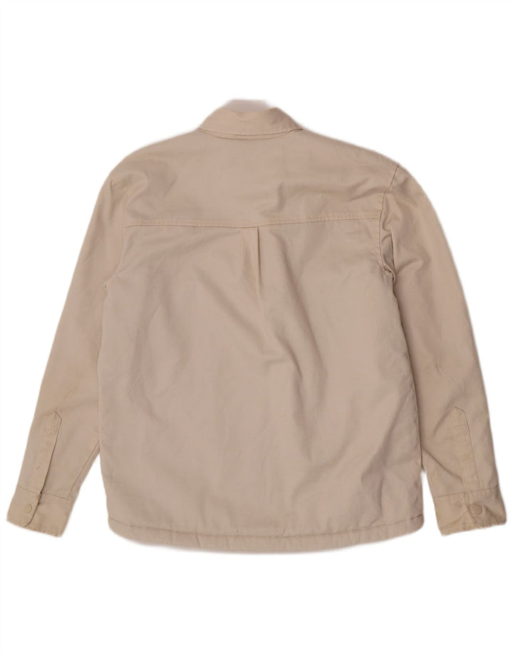 Dickies Veste Sherpa en jean pour homme UK 36 Petit Beige Polyester