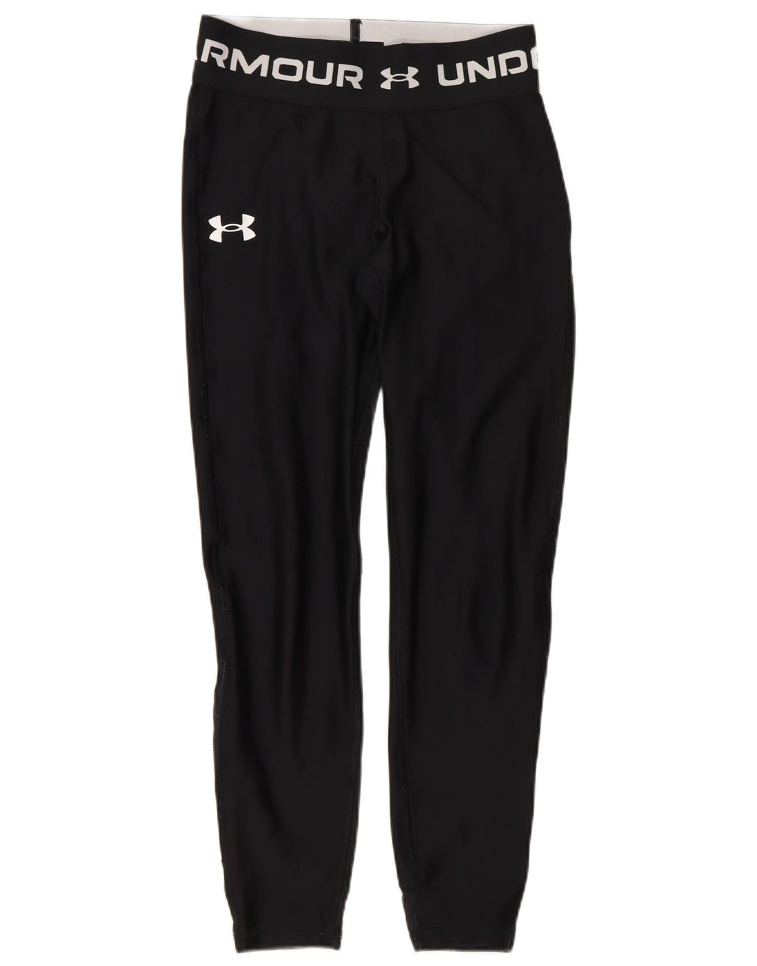 Under Armour Legging Capri Graphic Femme UK 4 XS Noir Polyester