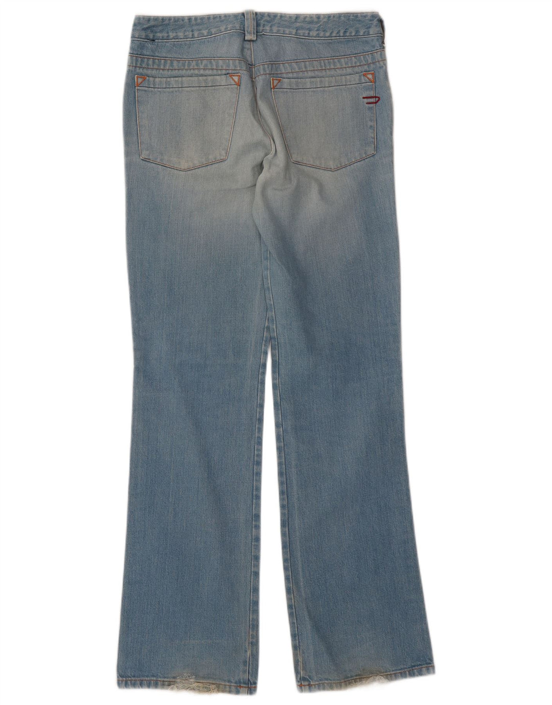 Jean Bootcut Femme Diesel W32 L34 Bleu Coton