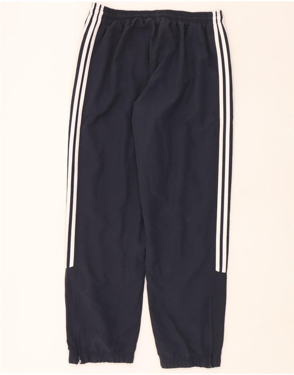 Adidas Pantalon de survêtement pour femme Joggers UK 18 XL Bleu marine Polyester