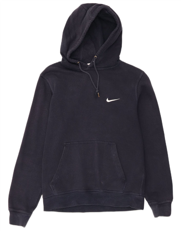 NIKE Pull à capuche pour homme Petit coton bleu marine