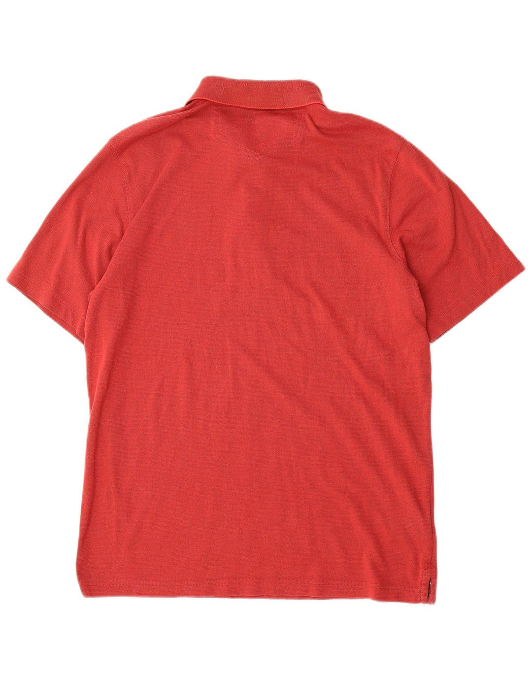 Eddie Bauer Polo Homme Coton Rouge Moyen