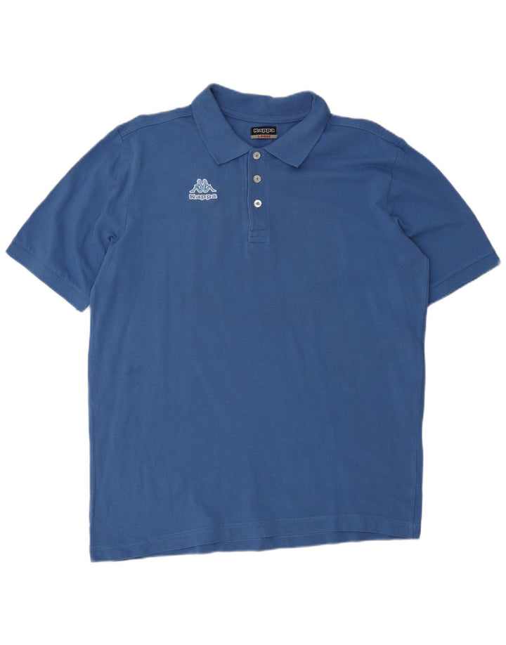 KAPPA Polo Homme Grand Bleu Coton