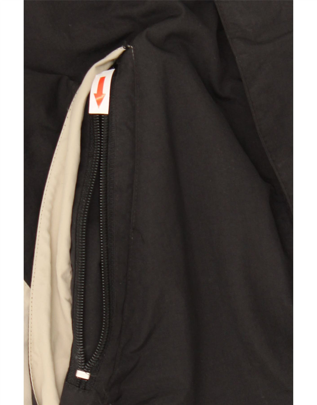 Kappa Veste de ski pour homme UK 40 Large Noir Colourblock Polyamide
