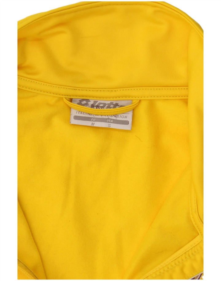 Lotto Veste de Survêtement Homme Jaune Moyen Polyester Colorblock