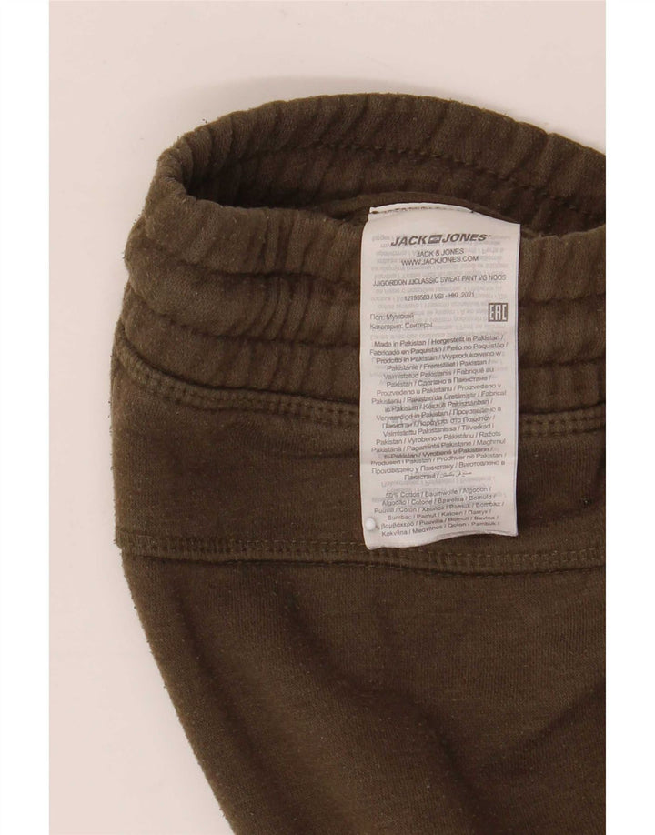 Jack & Jones Pantalon De Survêtement Cargo Joggers Homme Kaki Moyen Coton