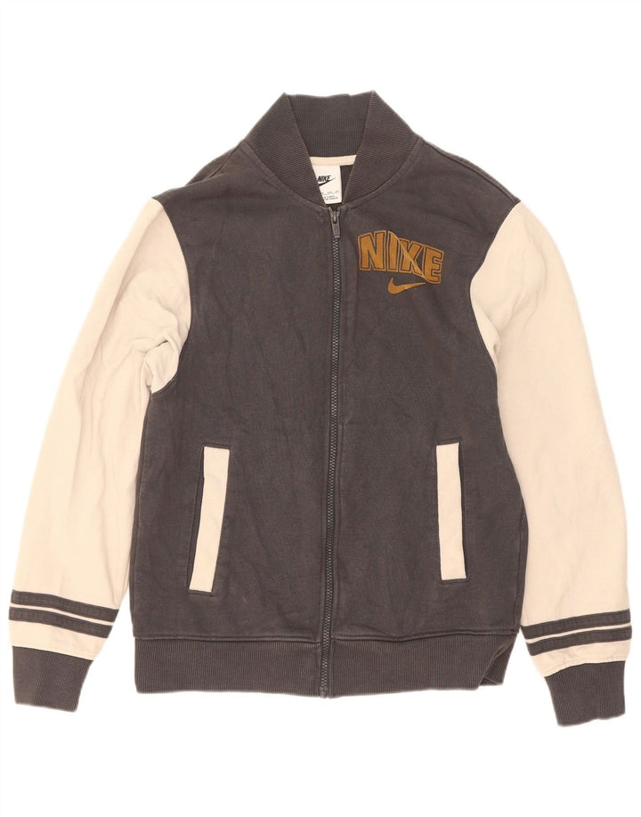 Nike Mens Graphic Survêtement Top Jacket XS Gris Colorblock Coton