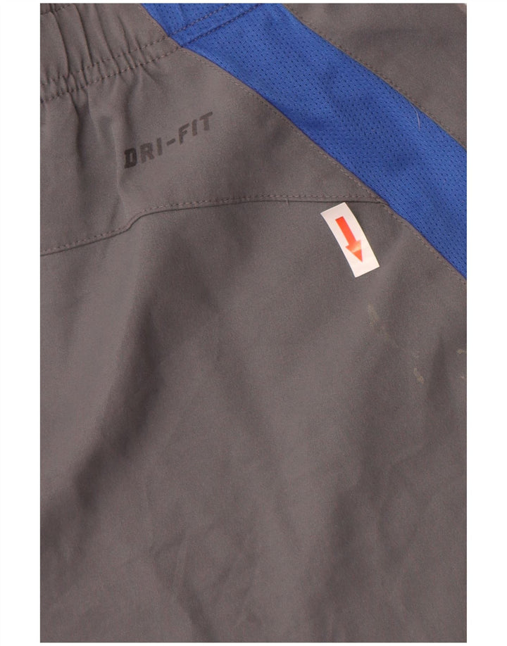Nike Homme Bermuda Sport Short Gris Moyen Colorblock Polyester