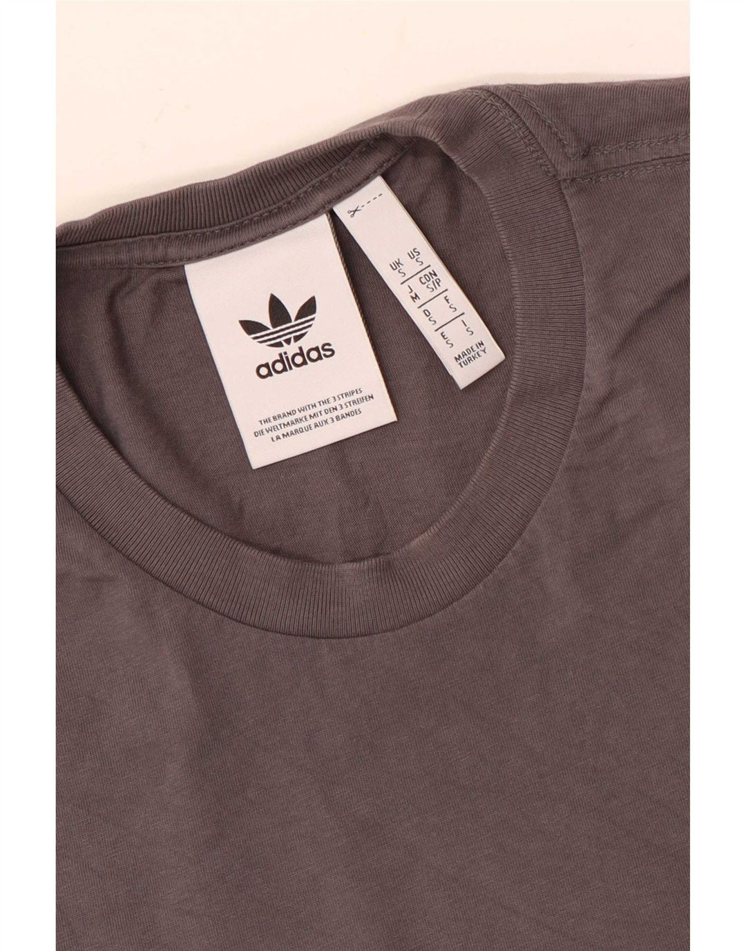 Adidas T-Shirt Homme Petit Gris