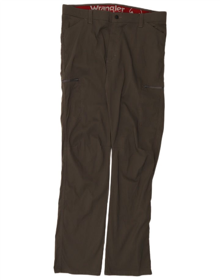 WRANGLER Pantalon Cargo Droit Homme W36 L34 Nylon Gris