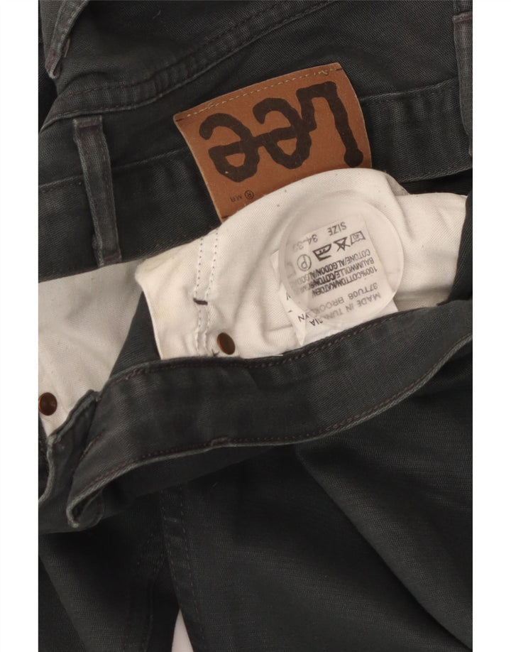 LEE Jean droit homme W34 L32 gris coton