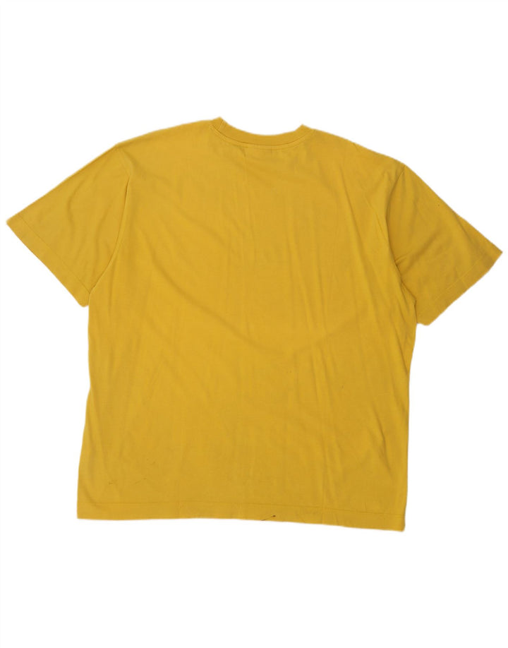 Puma T-shirt graphique pour homme 2XL Jaune Coton