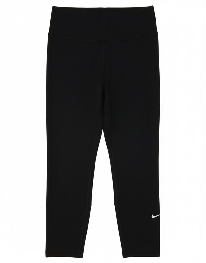 Nike Legging Capri Dri Fit pour femme UK 8 Small Noir