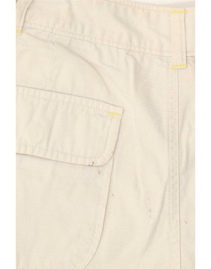 Gap Short Chino Femme US 8 Medium W28 Beige Check Coton