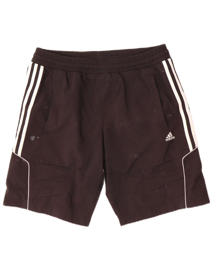 Adidas Short de sport Climalite pour homme Petit Noir Polyester