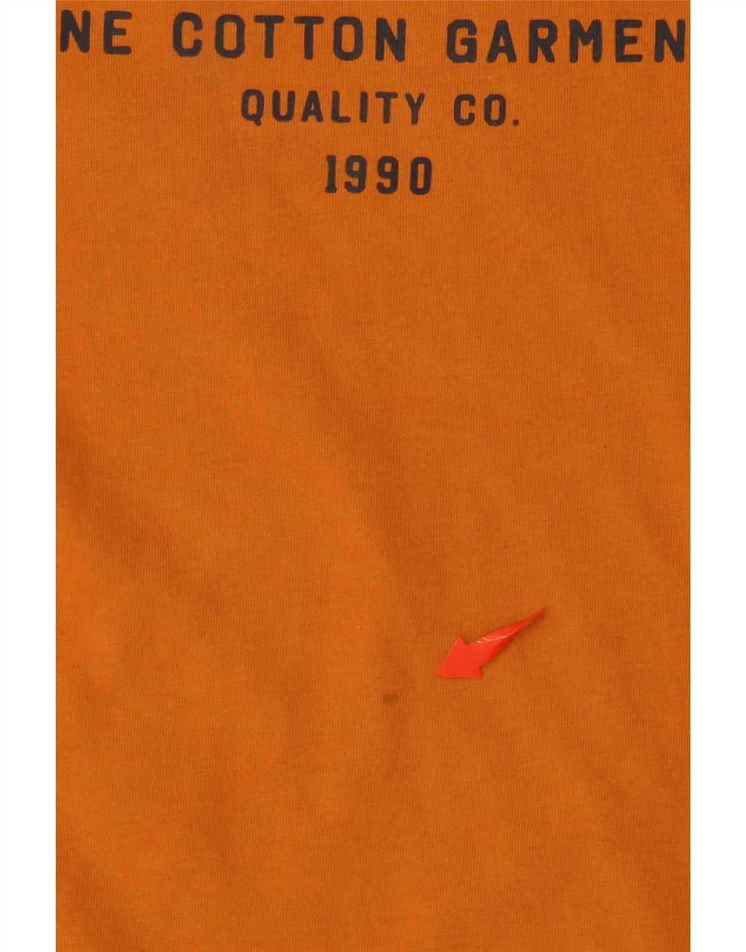 JACK & JONES T-Shirt Graphique Homme Orange Moyen Coton