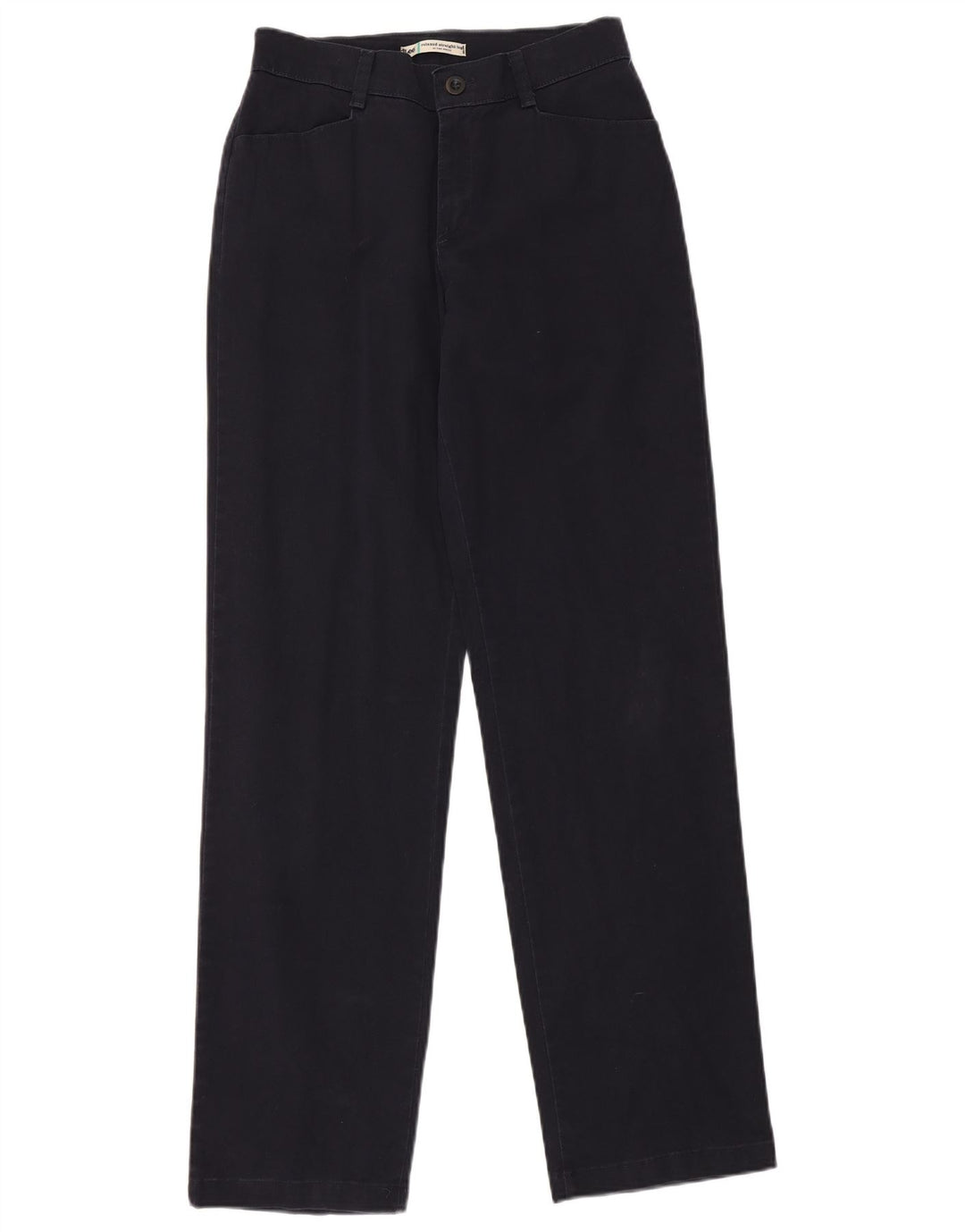 Lee Pantalon droit décontracté pour femme US 6 Medium W29 L33 Bleu marine classique